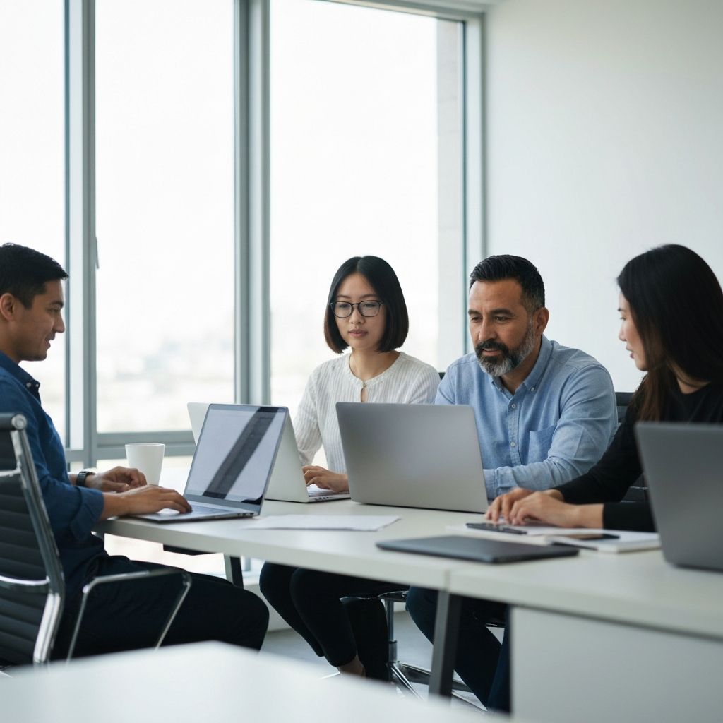 Zespół SEO Boost współpracujący nad strategią pozycjonowania